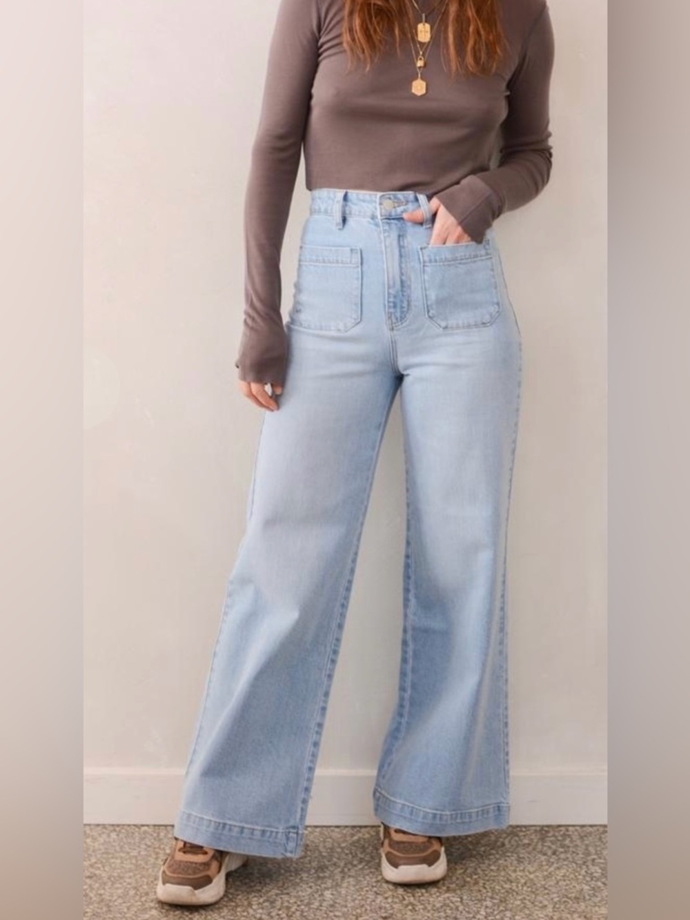 ROLLA'S Sailor Tash Blue Wide Leg Jeans Size 30